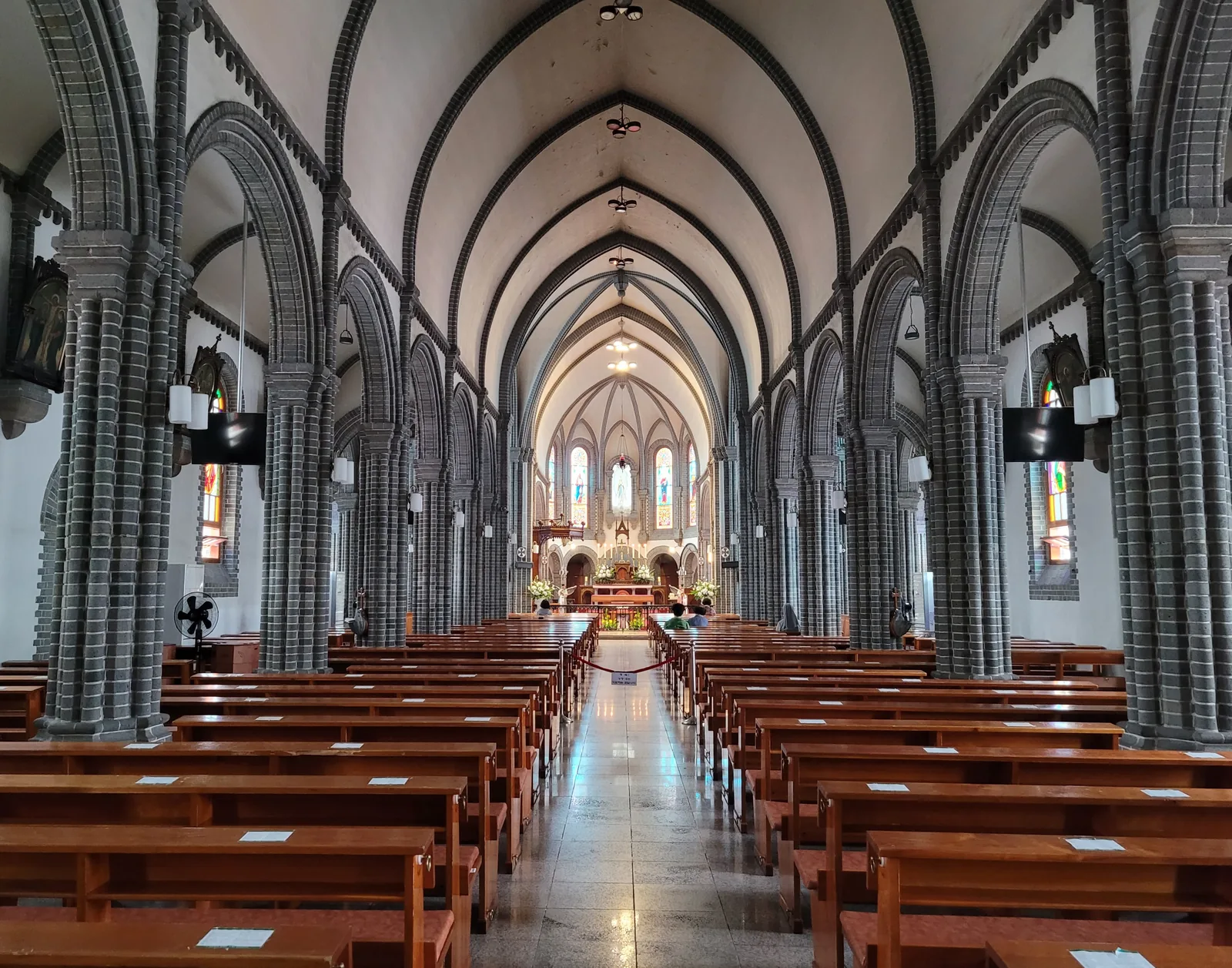 The nave of Gyesan Cathedral, Daegu