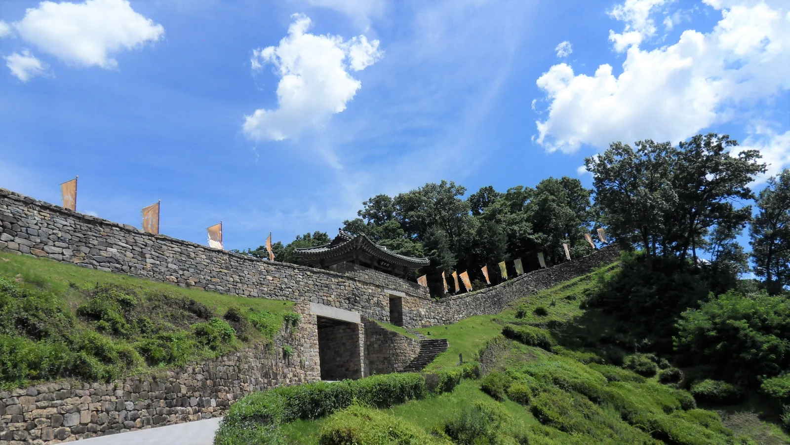 Geumseoru, the west gate pavilion of Gongsanseong Fortress, Gongju